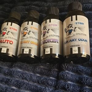 Odor Eliminator Set - Midnight, Citrus Orange, Bamboo Teak, Unscented